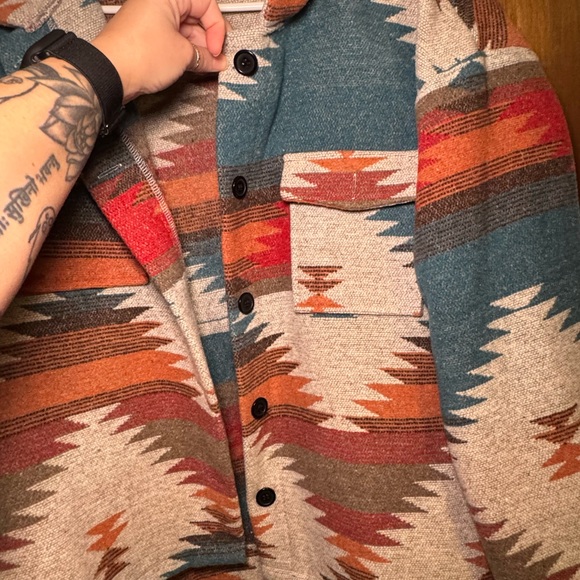 SHEIN Multicolor Patterned Jacket - Picture 3 of 8